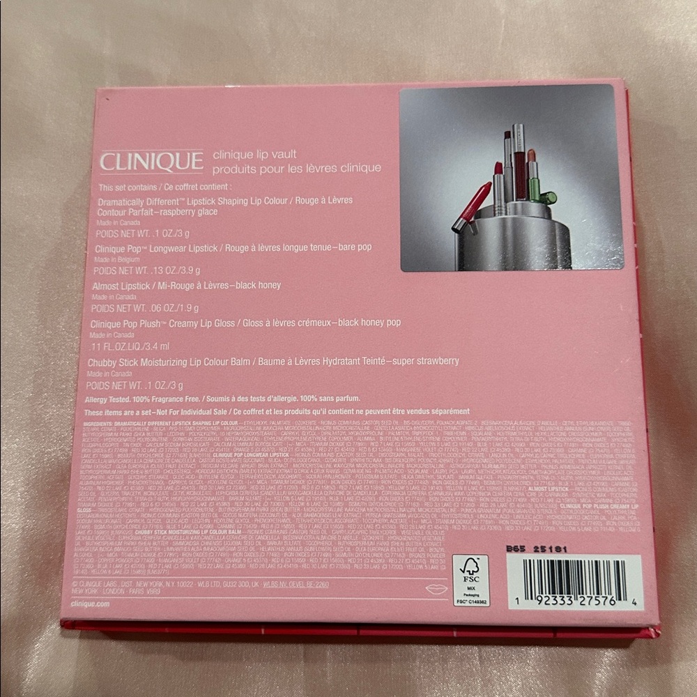 Clinique Lip Vault Lipstick Gift Set - Picture 3 of 8
